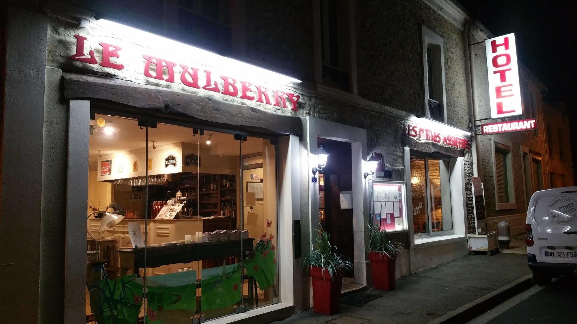 Hotel Restaurant Le Mulberry Arromanches Exterior photo